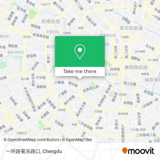 一环路菊乐路口 map