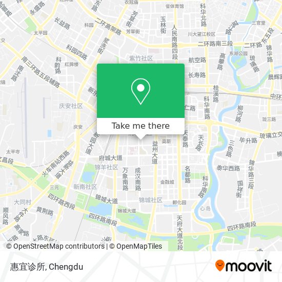 惠宜诊所 map