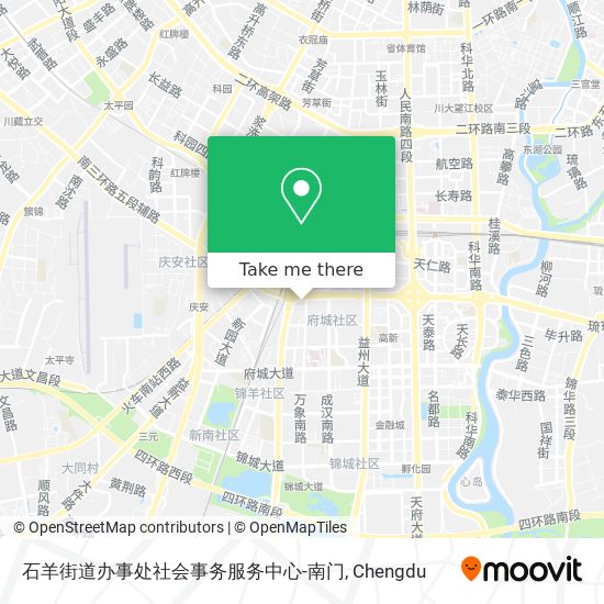 石羊街道办事处社会事务服务中心-南门 map