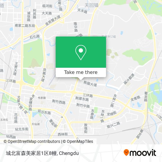 城北富森美家居1区8幢 map