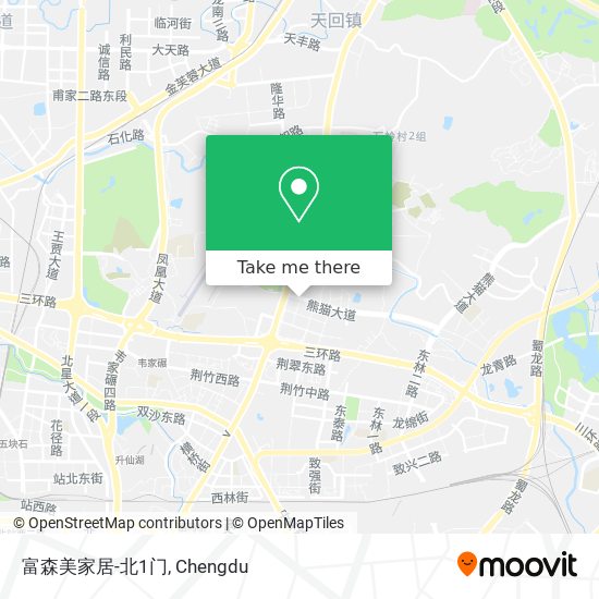 富森美家居-北1门 map