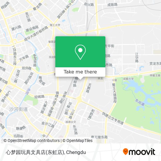 心梦园玩具文具店(东虹店) map