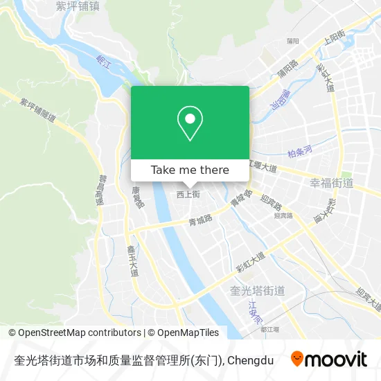 奎光塔街道市场和质量监督管理所(东门) map