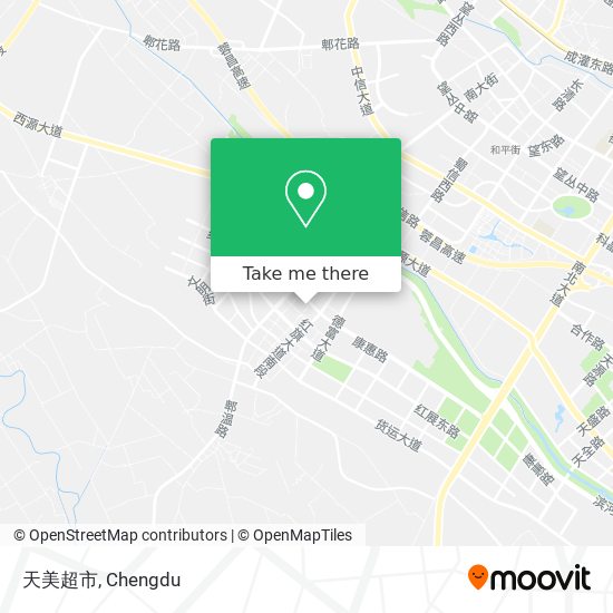 天美超市 map