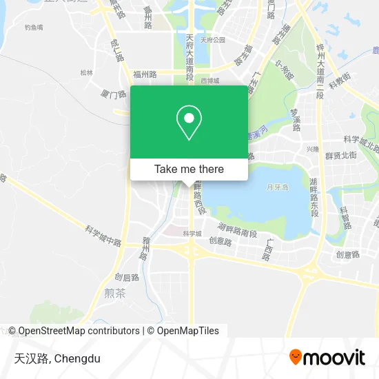 天汉路 map