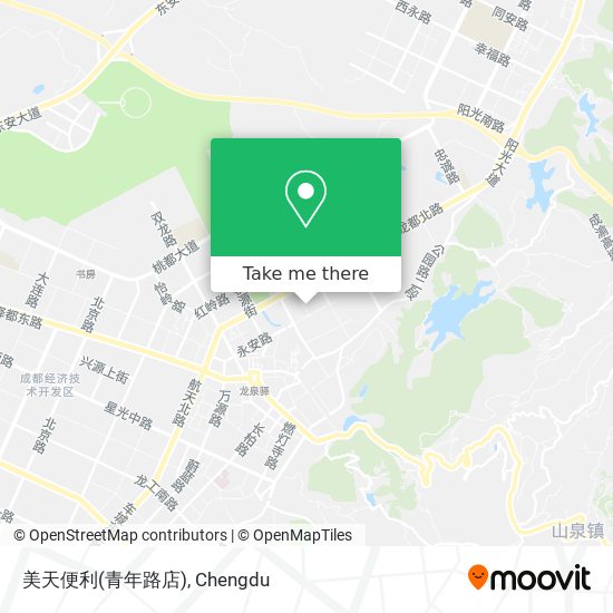 美天便利(青年路店) map