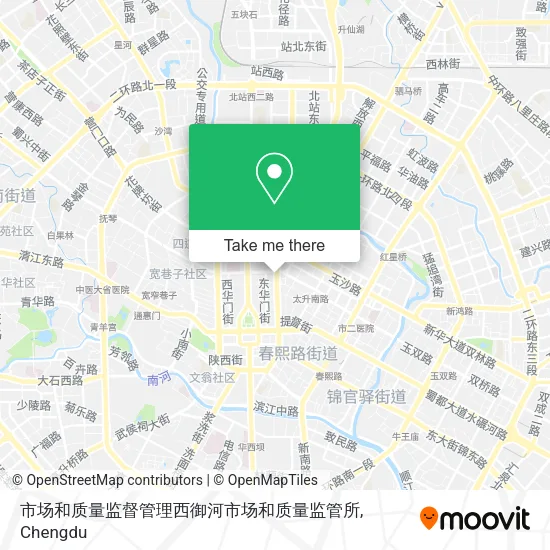 市场和质量监督管理西御河市场和质量监管所 map