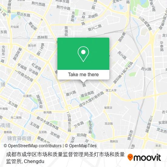 成都市成华区市场和质量监督管理局圣灯市场和质量监管所 map