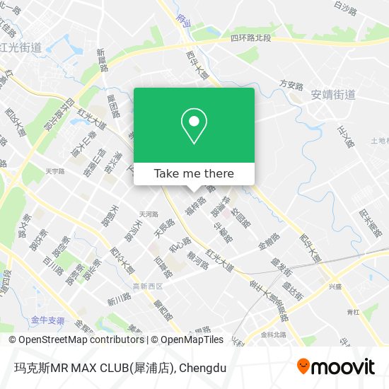玛克斯MR MAX CLUB(犀浦店) map