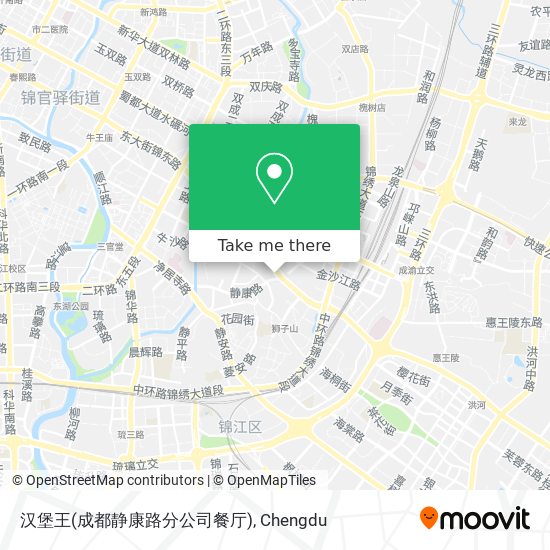 汉堡王(成都静康路分公司餐厅) map