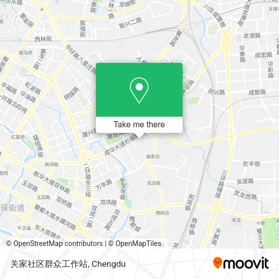关家社区群众工作站 map