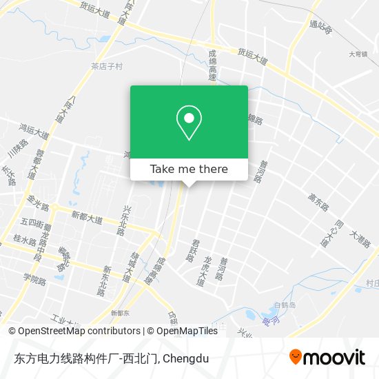 东方电力线路构件厂-西北门 map
