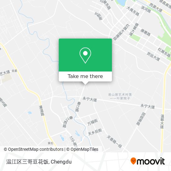 温江区三哥豆花饭 map
