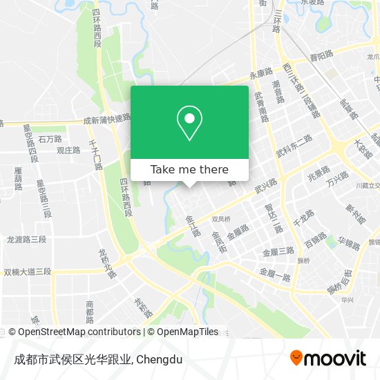 成都市武侯区光华跟业 map