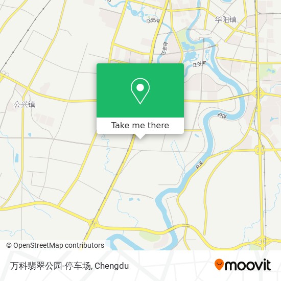万科翡翠公园-停车场 map