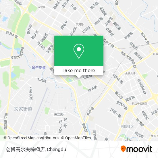 创博高尔夫棕榈店 map