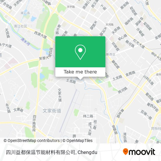 四川益都保温节能材料有限公司 map