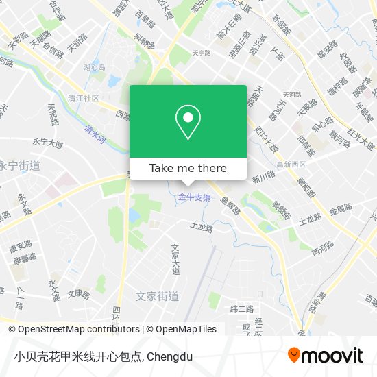 小贝壳花甲米线开心包点 map