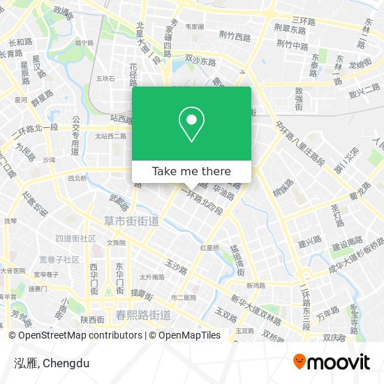 泓雁 map
