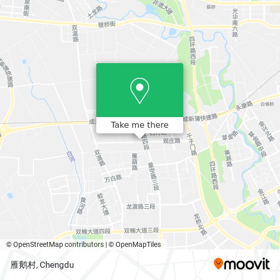 雁鹅村 map