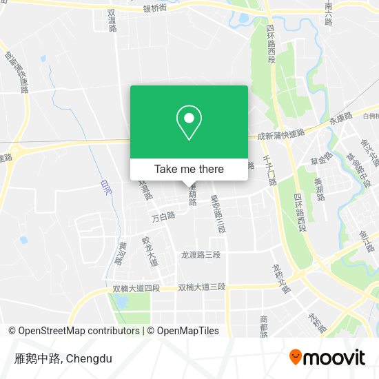 雁鹅中路 map