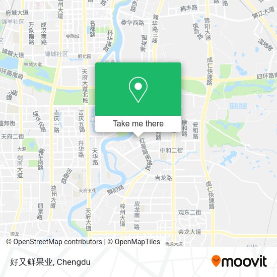 好又鲜果业 map