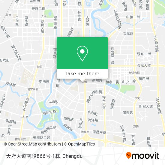 天府大道南段866号-1栋 map