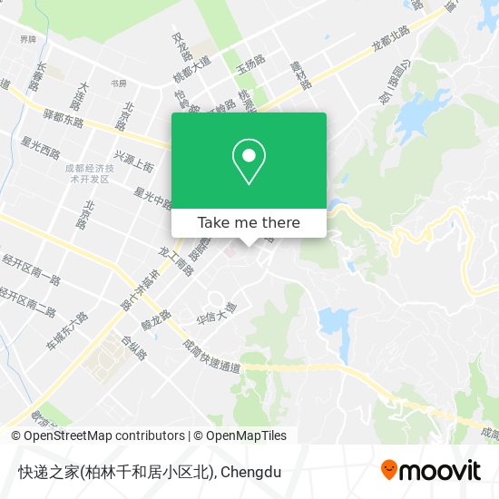 快递之家(柏林千和居小区北) map