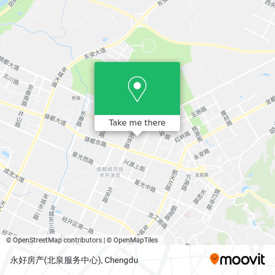 永好房产(北泉服务中心) map