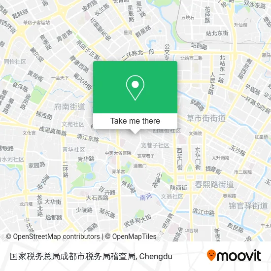 国家税务总局成都市税务局稽查局 map