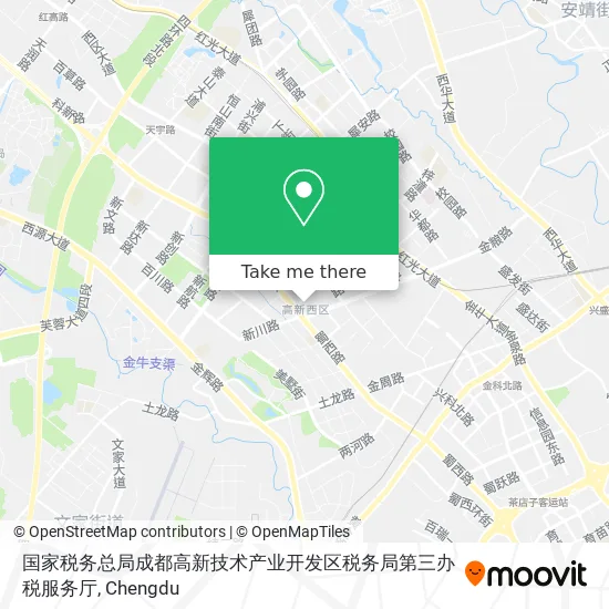 国家税务总局成都高新技术产业开发区税务局第三办税服务厅 map