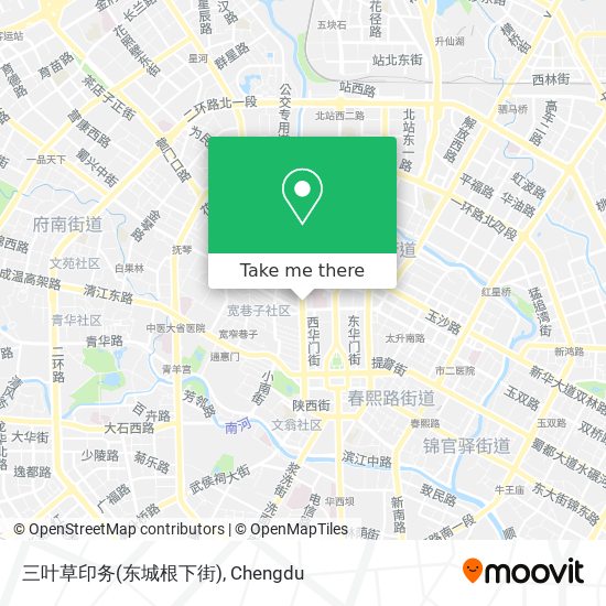 三叶草印务(东城根下街) map