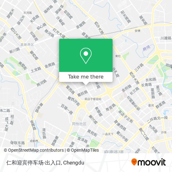 仁和迎宾停车场-出入口 map