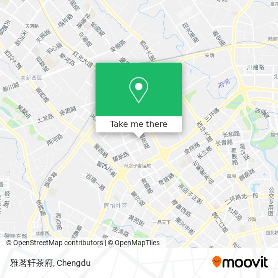 雅茗轩茶府 map