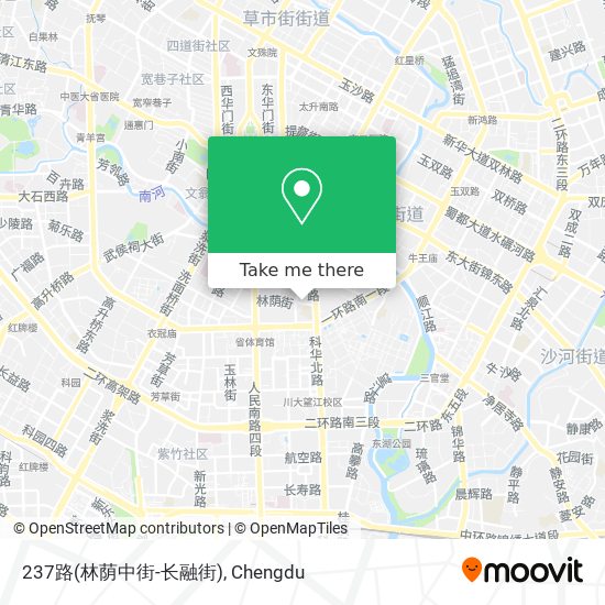 237路(林荫中街-长融街) map