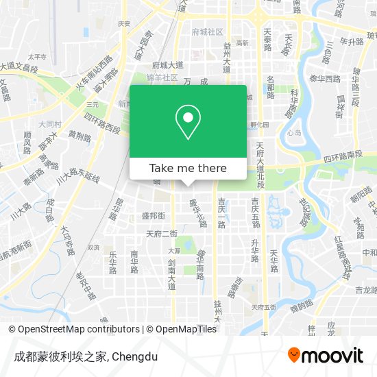 成都蒙彼利埃之家 map