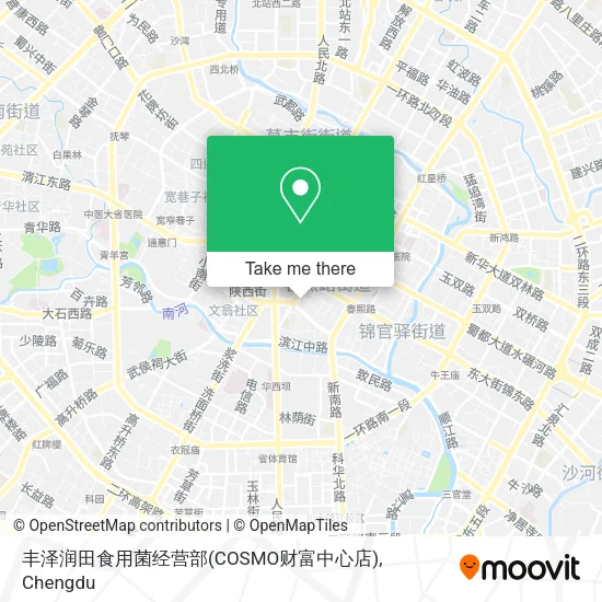 丰泽润田食用菌经营部(COSMO财富中心店) map