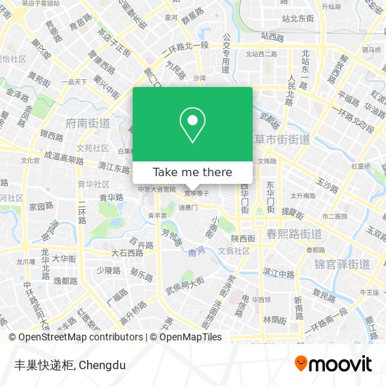 丰巢快递柜 map