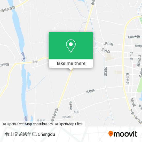 牧山兄弟烤羊庄 map