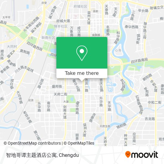 智地哥谭主题酒店公寓 map