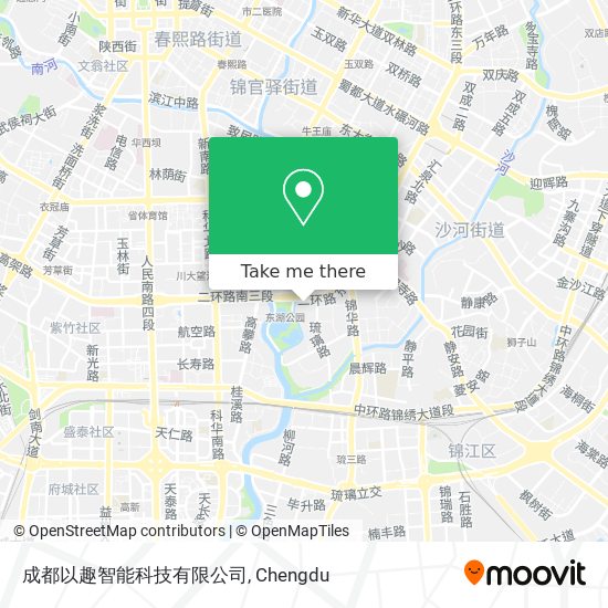 成都以趣智能科技有限公司 map