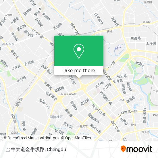 金牛大道金牛坝路 map