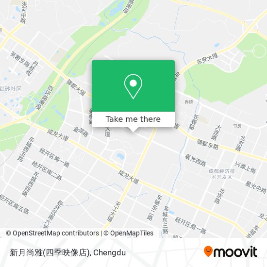 新月尚雅(四季映像店) map