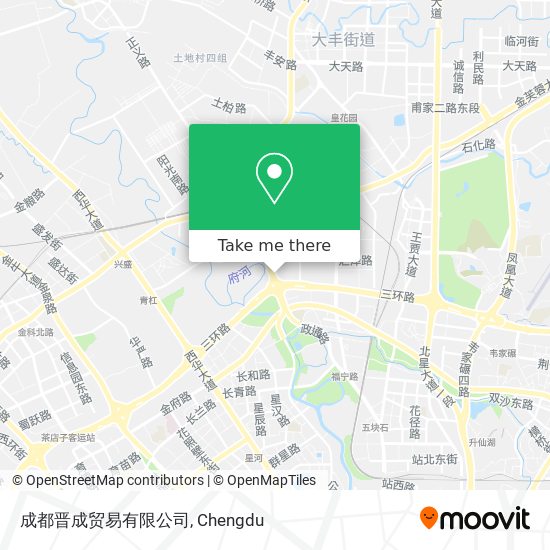 成都晋成贸易有限公司 map