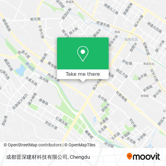 成都晋深建材科技有限公司 map