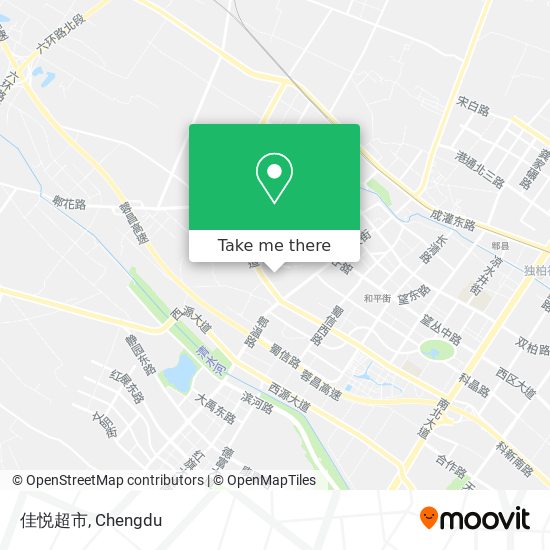 佳悦超市 map