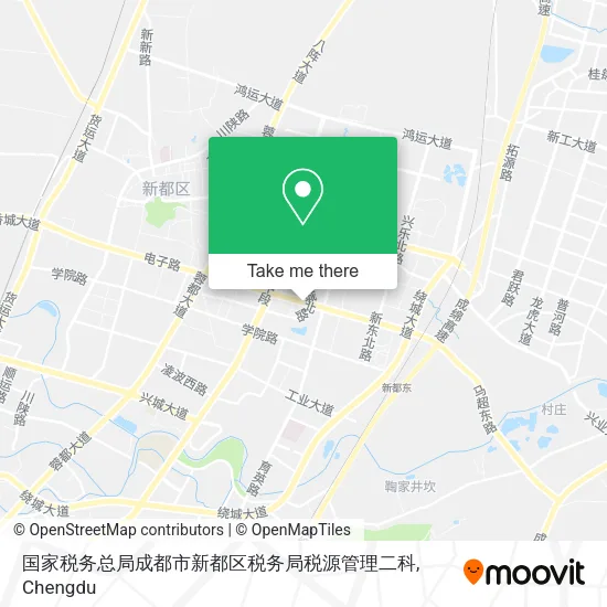 国家税务总局成都市新都区税务局税源管理二科 map