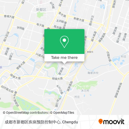 成都市新都区疾病预防控制中心 map