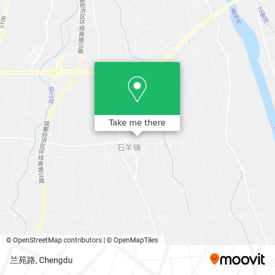 兰苑路 map
