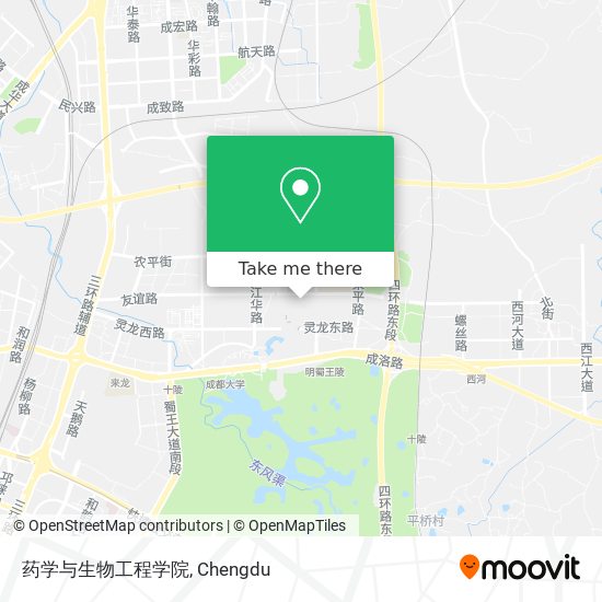 药学与生物工程学院 map